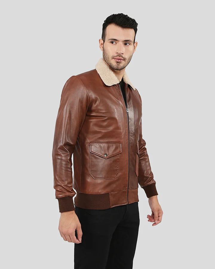 The-Craftsmanship-Behind-Men-s-Leather-Bomber-Jackets-A-Look-into-Production-and-Quality Leather Outlet
