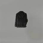Black Ranch Mink Fur Wing Collar Jacket