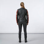 Women’s Racer Leather Motorcycle Jacket – Indian Style Heritage Edition
