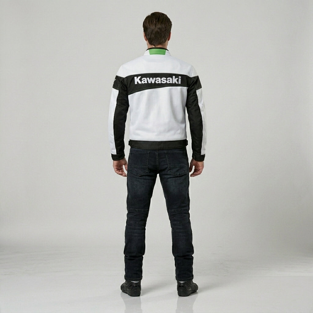 Kawasaki Racing Motorradjacke – Sport Rider Edition für Herren