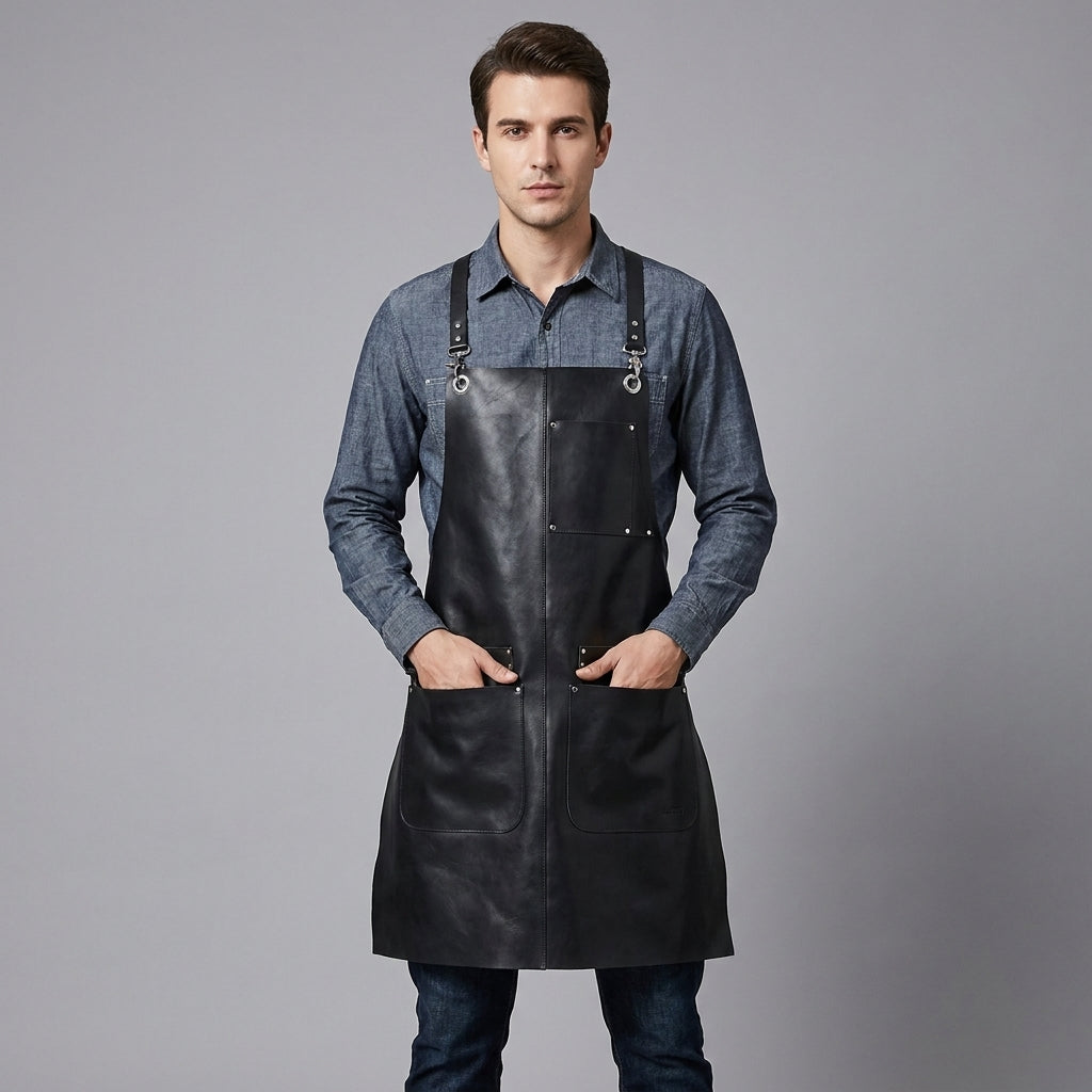 Genuine Leather Work Apron