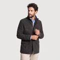 Men's Grey Suede Field Jacket