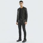 Men’s Leather Biker Pants – Motorcycle Riding Pants