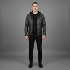 Buy XRAY Men's Slim Fit Vegan Leather Jacket
