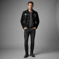 Men's BlackScully Leather Jacket
