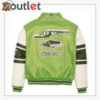 Avirex Collegejacke im Grünton