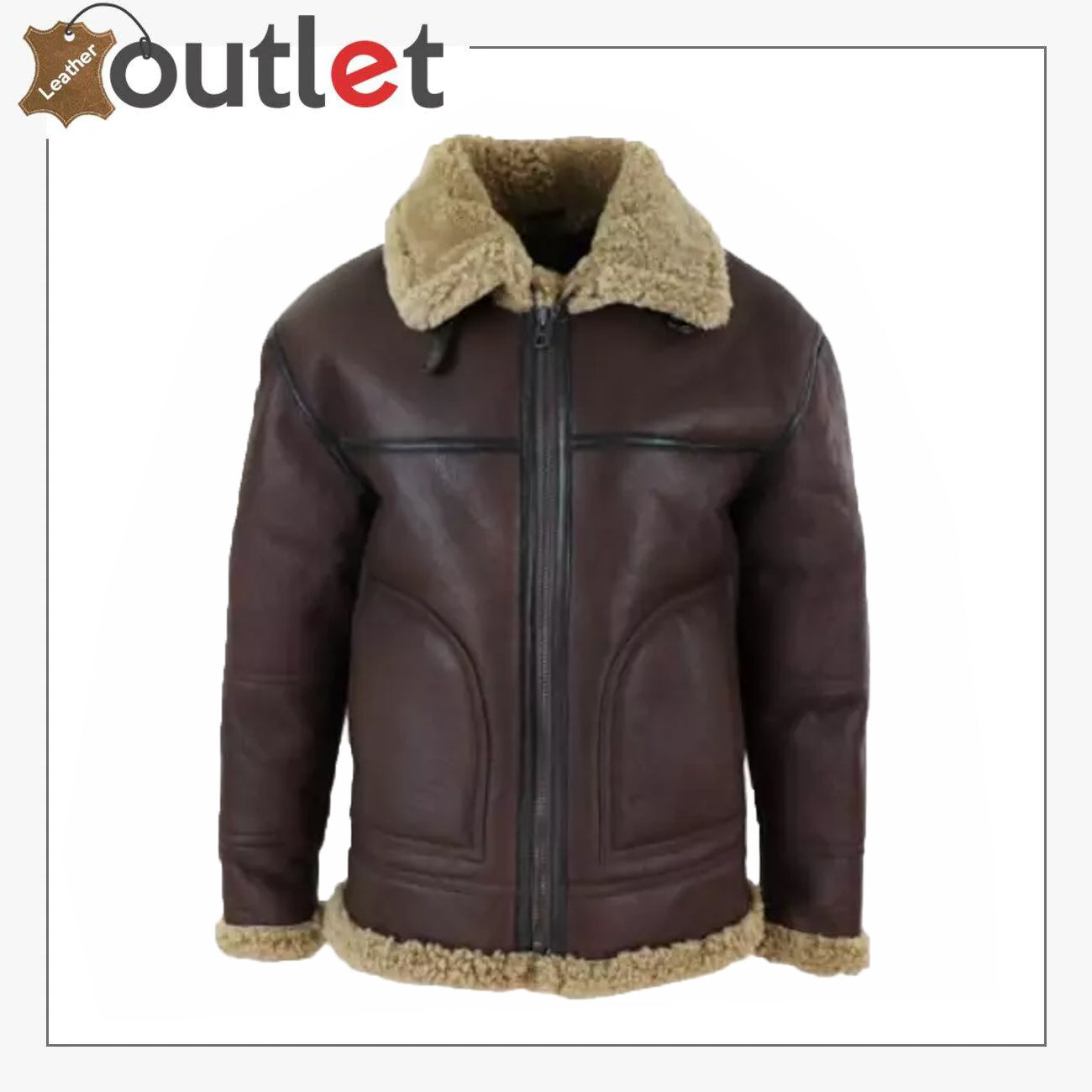 B3 Bomber Fashion-Lederjacke