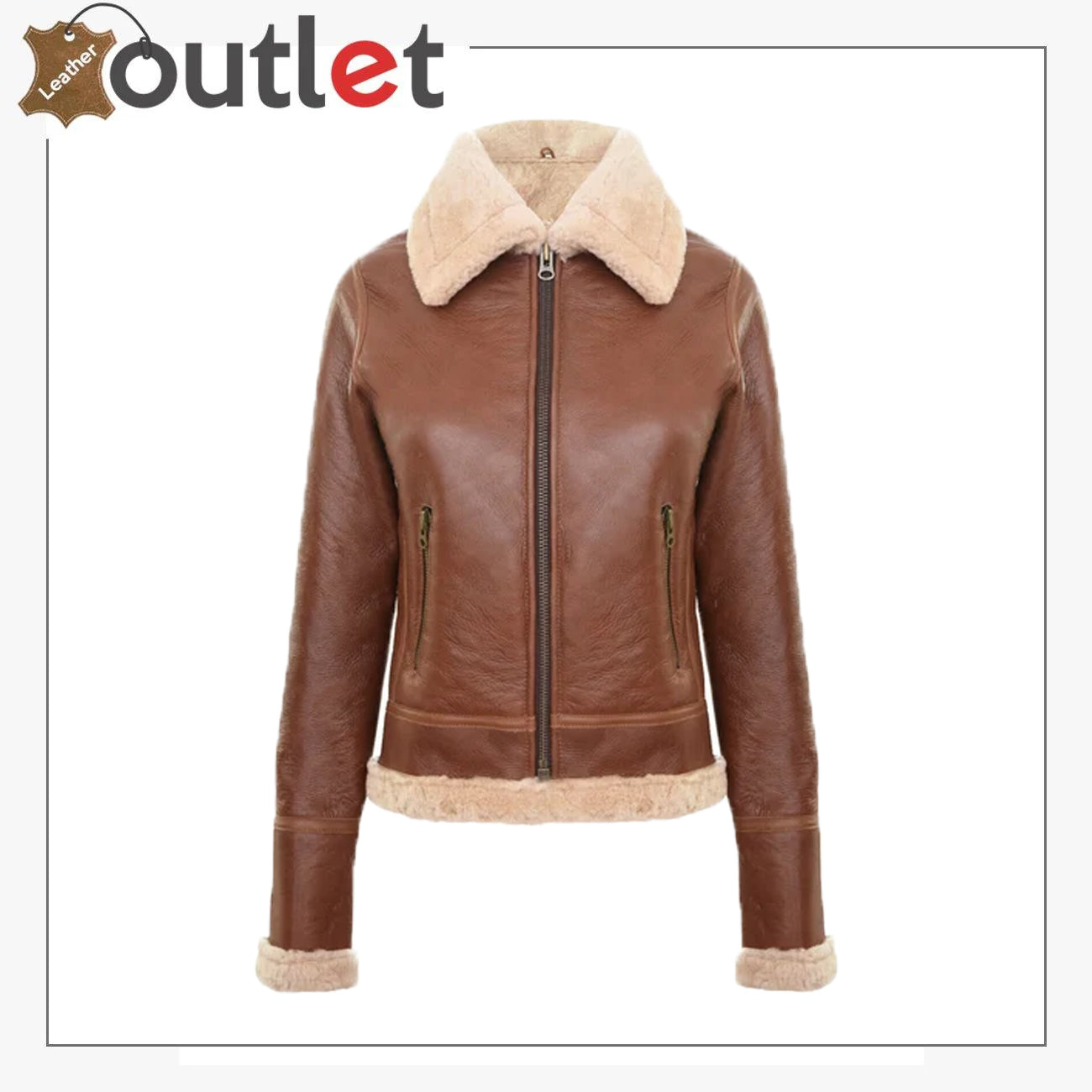 B3 Leder Bomberjacke