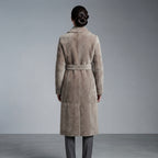 Women's Lite Grey Shearling Jacket