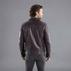 Men's Brown Scully Leather Jacket
