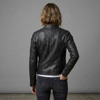 Women's Black Leather Jacket