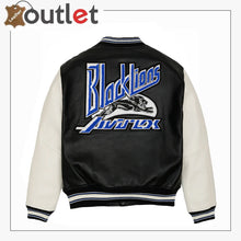 Load image into Gallery viewer, Black Lions Avirex Varsity Jacket
