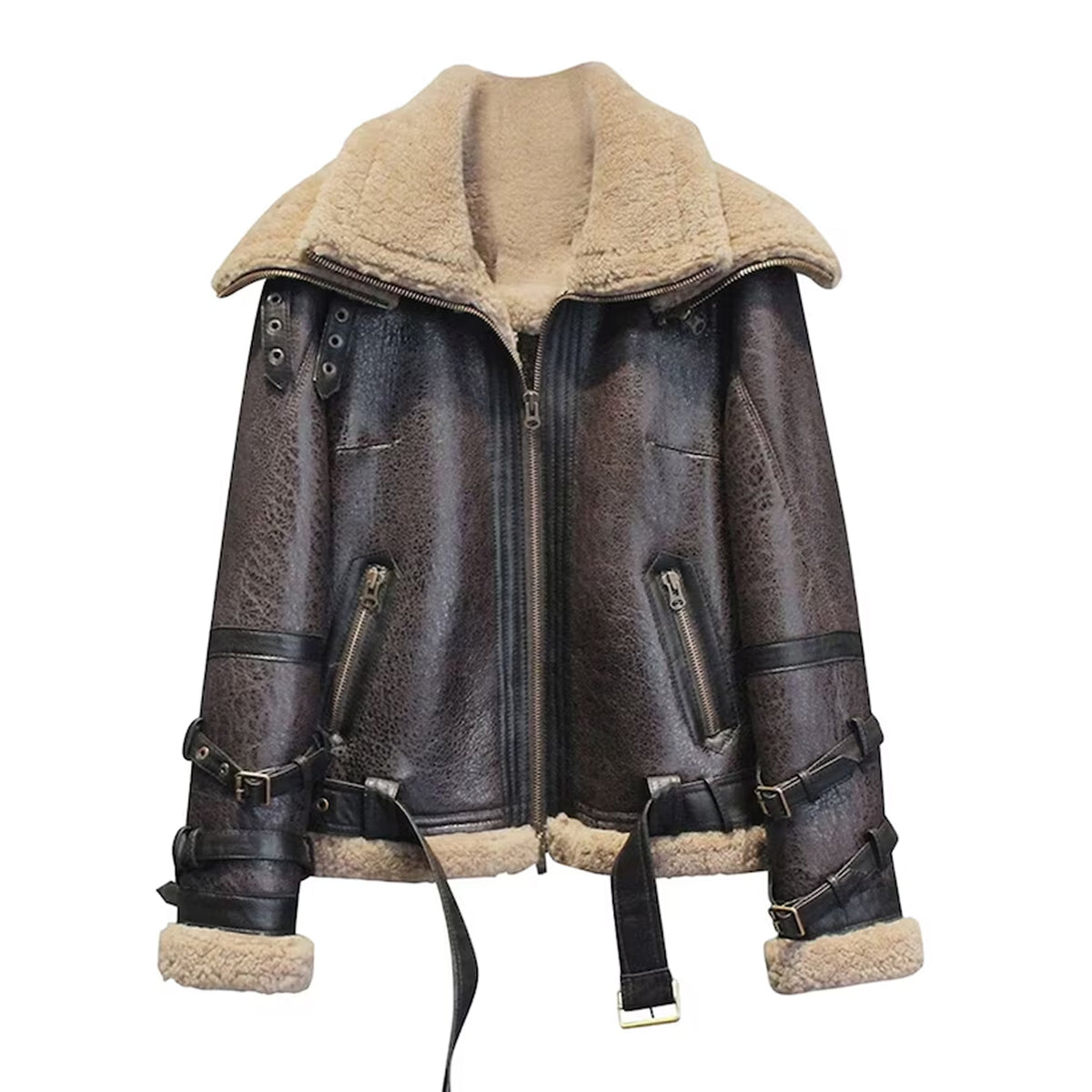 Bomberjacke Schwarz Damen