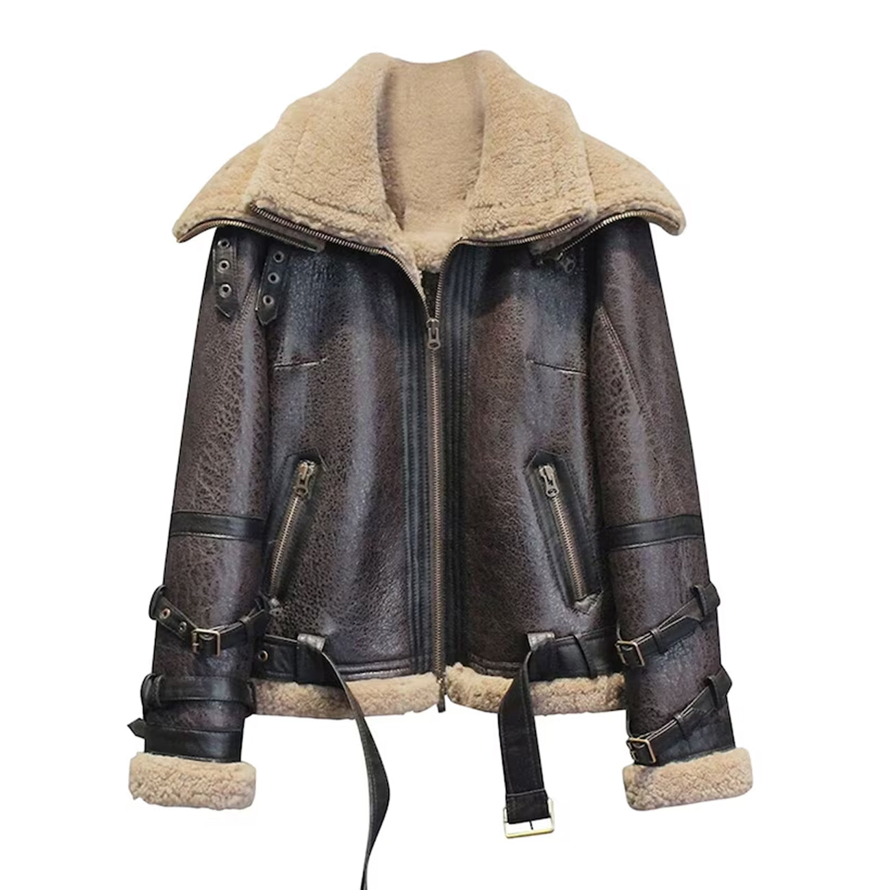 Bomberjacke Schwarz Damen