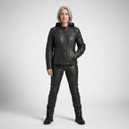 Damen Aurora Harley Davidson Echtlederjacke – Schmale Passform Moto-Stil