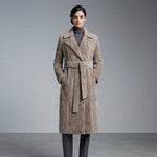 Women's Lite Grey Shearling Jacket