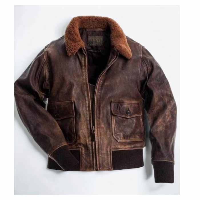 G-1 AirForce A-2 Aviator Flight Jacket Leather Outlet