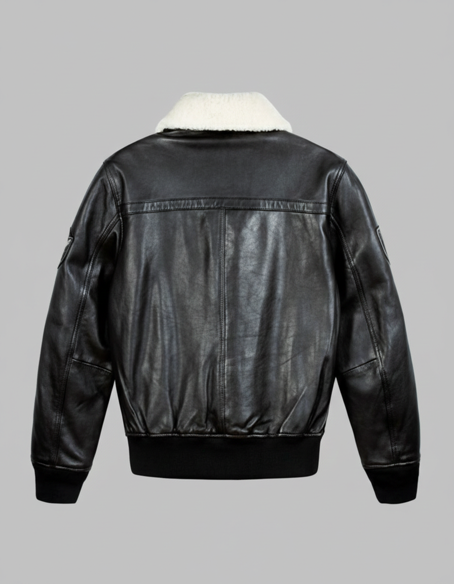 Fliegerbomberjacke G-1 aus Leder – Echter Piloten-Stil