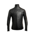 Genuine Leather Men Turtle Black Shirt Leather Outlet