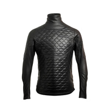 Load image into Gallery viewer, Genuine Leather Men Turtle Black Shirt Leather Outlet
