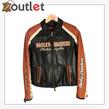 Load image into Gallery viewer, Harley Davidson Women Leather Jacket
