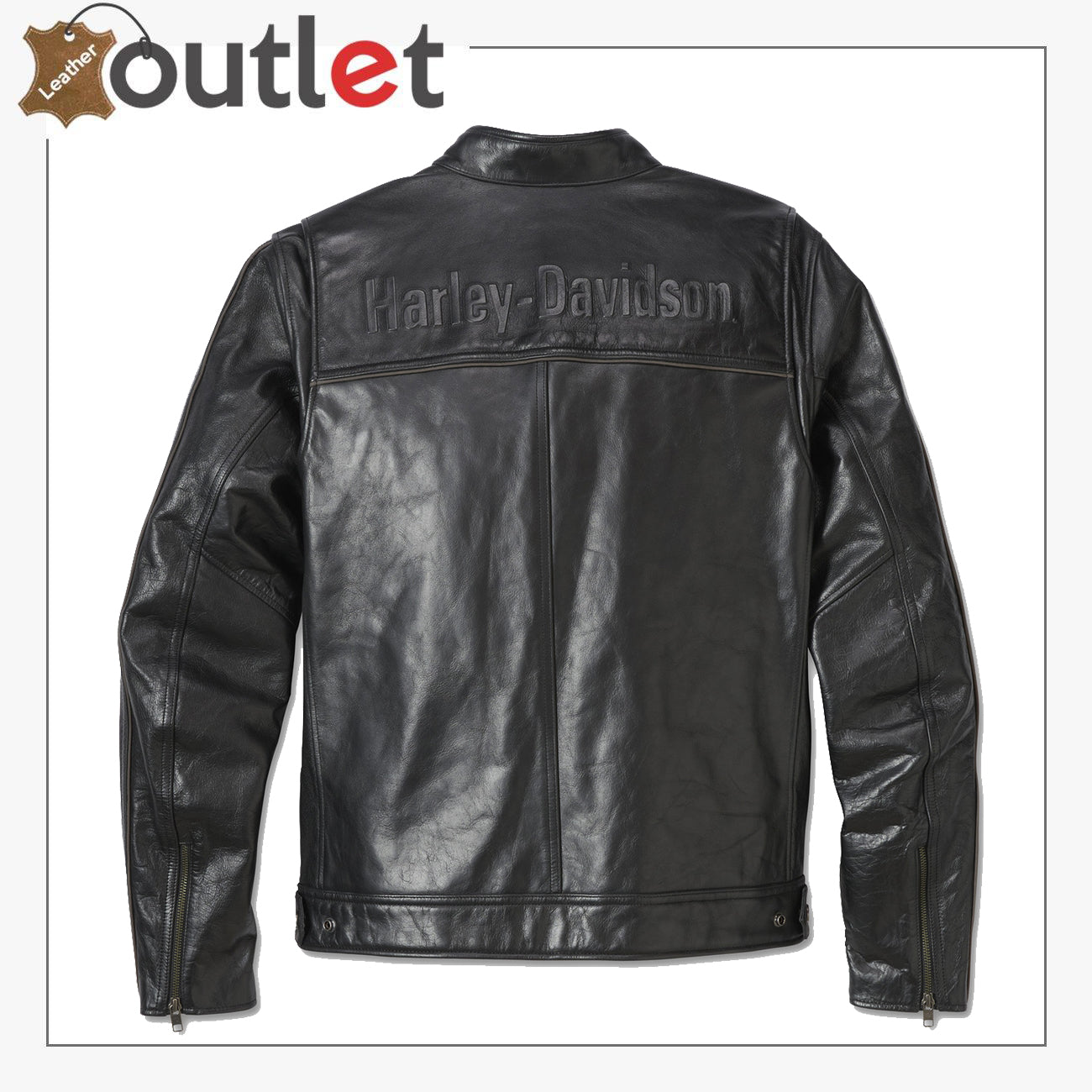 Harley-Davidson H-D Flex Layering System Café Racer Lederjacke