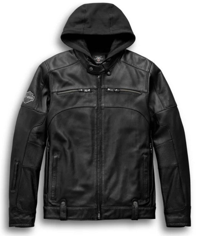 Harley-Davidson Swingarm 3-in-1 Lederjacke für Herren