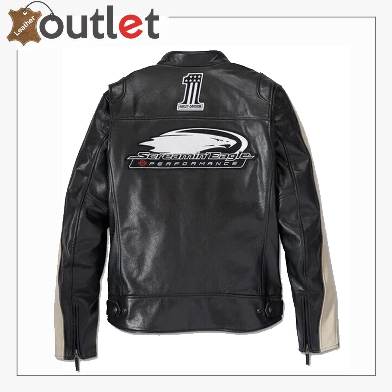 Harley-Davidson Herren Enduro Screamin Eagle Lederjacke