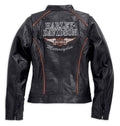 Harley-Davidson Damen Lederjacke „Epoch“ in Schwarz