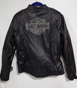 Harley-Davidson Women’s Reflective Rider Leather Jacket
