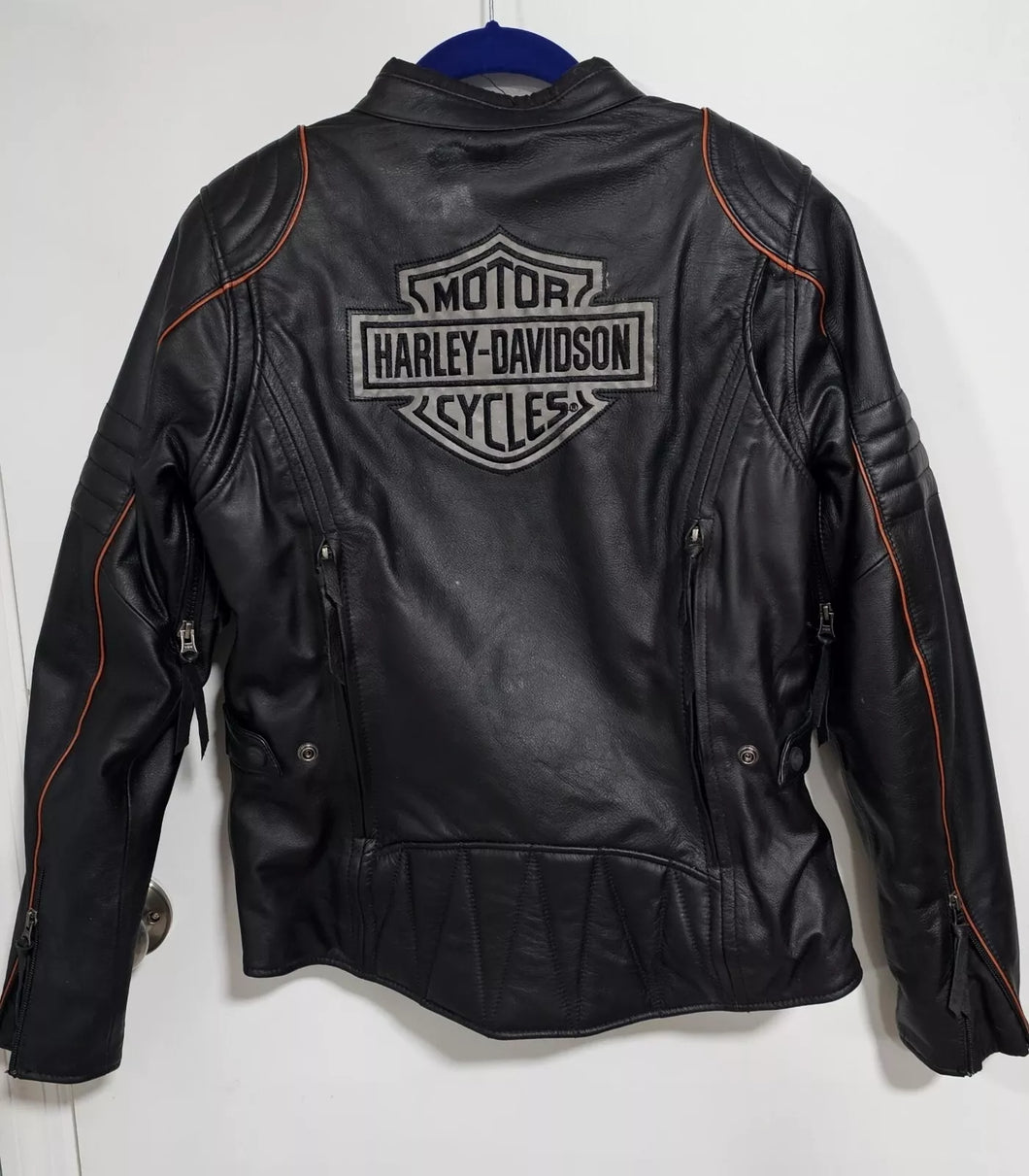 Harley-Davidson Women’s Reflective Rider Leather Jacket