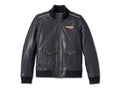 Harley-Davidson Damen Bomber-Lederjacke zum 120. Jubiläum