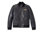 Harley-Davidson Damen Bomber-Lederjacke zum 120. Jubiläum