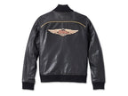 Harley-Davidson Damen Bomber-Lederjacke zum 120. Jubiläum