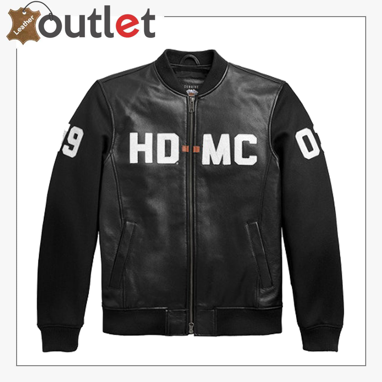 Harley Davidson HD MC Mixed Media Bomberjacke