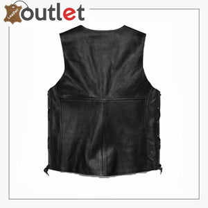 Harley Davidson Mens Tradition II Leather Vest