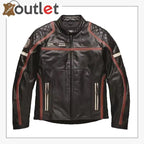 Harley Davidson Slim Fit Motorradjacke