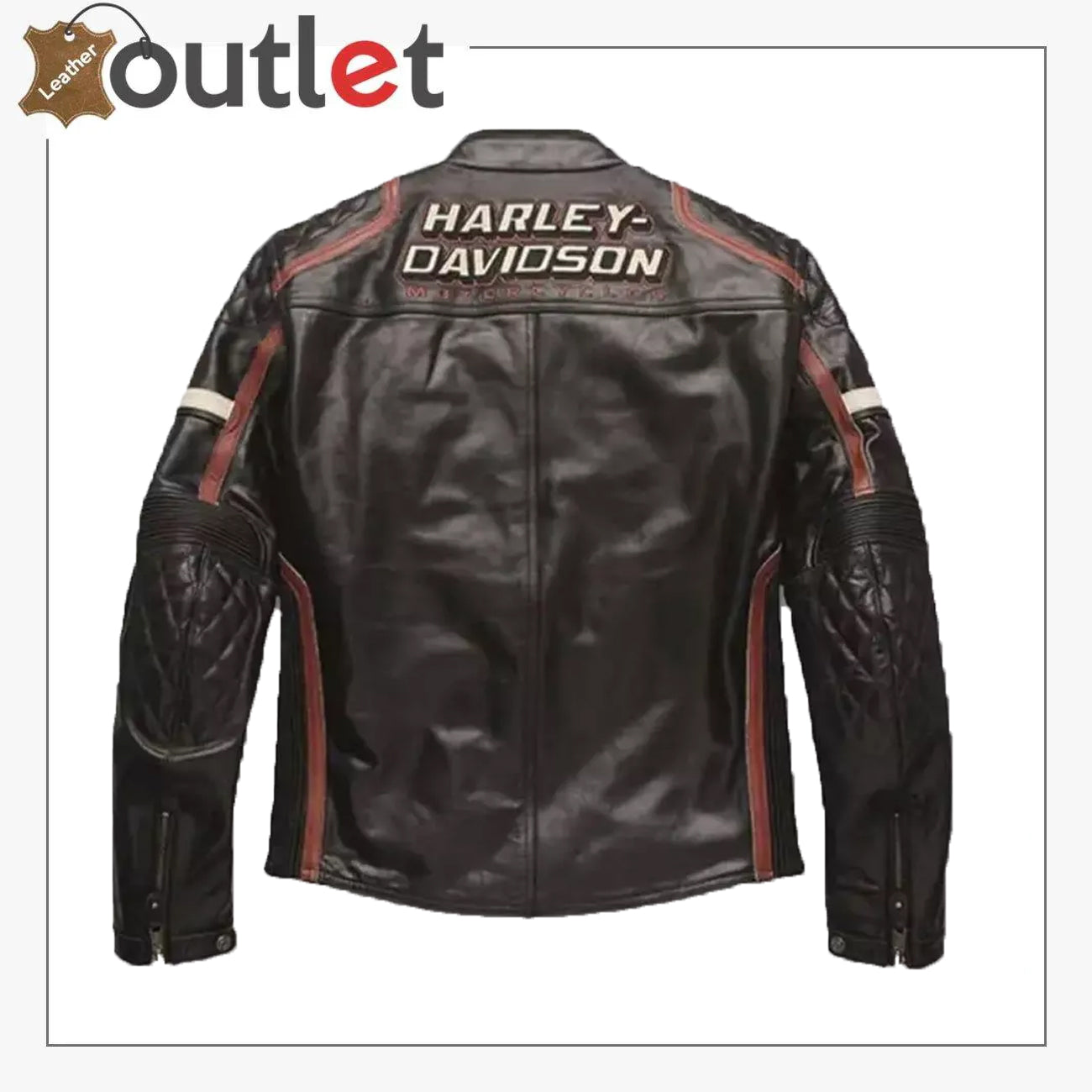 Harley Davidson Slim Fit Motorradjacke