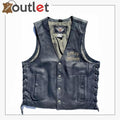 Harley Davidson Mens RELIC Wille G Skull Leather Vest