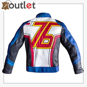 Jack Morrison Overwatch Soldier 76 Jacket Leather Outlet