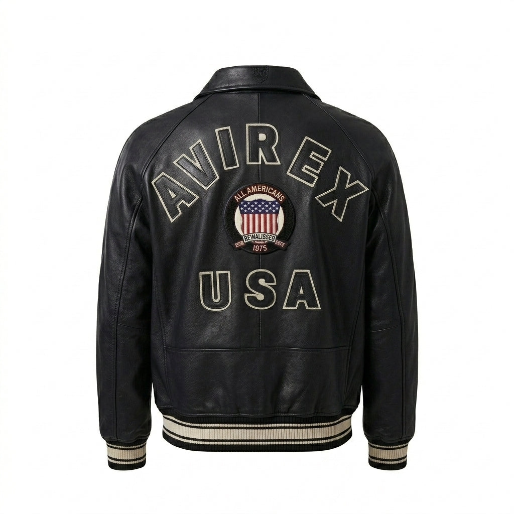 Distressed Leder Motorradjacke – Vintage Heritage Edition