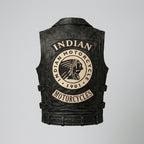 Indian Motorcycle Echtlederweste – Klassische Rider Edition