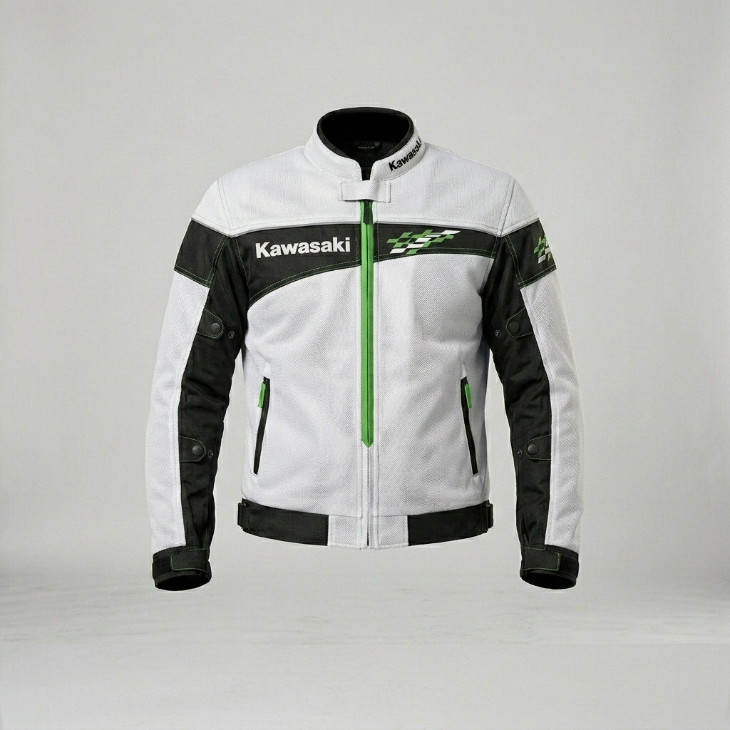 Kawasaki Racing Motorradjacke – Sport Rider Edition für Herren