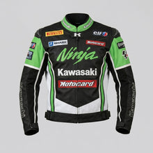 Load image into Gallery viewer, Kawasaki Ninja Motorcycle Riding Jacket – Sport Racing Edition
