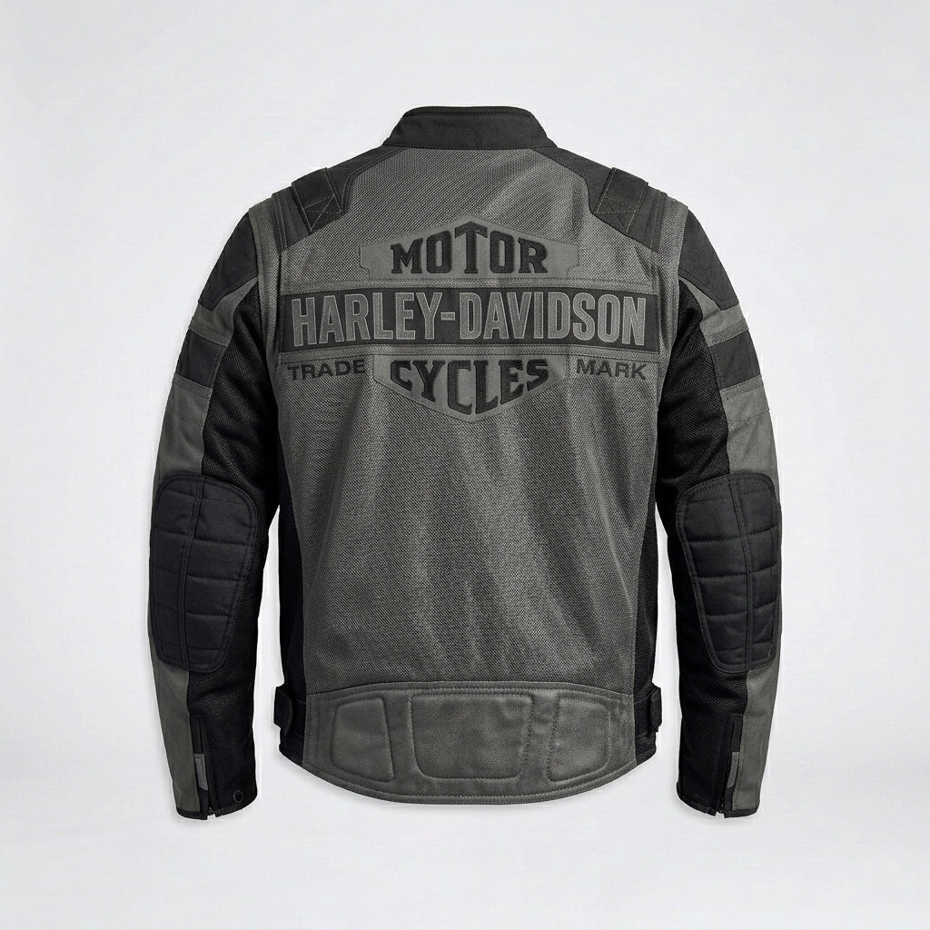 Herren Codec Textil- und Mesh-Motorradjacke – Harley Style belüftete Motorradjacke
