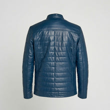 Laden Sie das Bild in den Galerie-Viewer, Men’s Classic Black Leather Jacket – Timeless Casual Biker Coat
