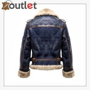 Leather B3 Bomber Jacket