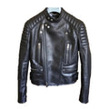 Leder Bikerjacke Herren Mode