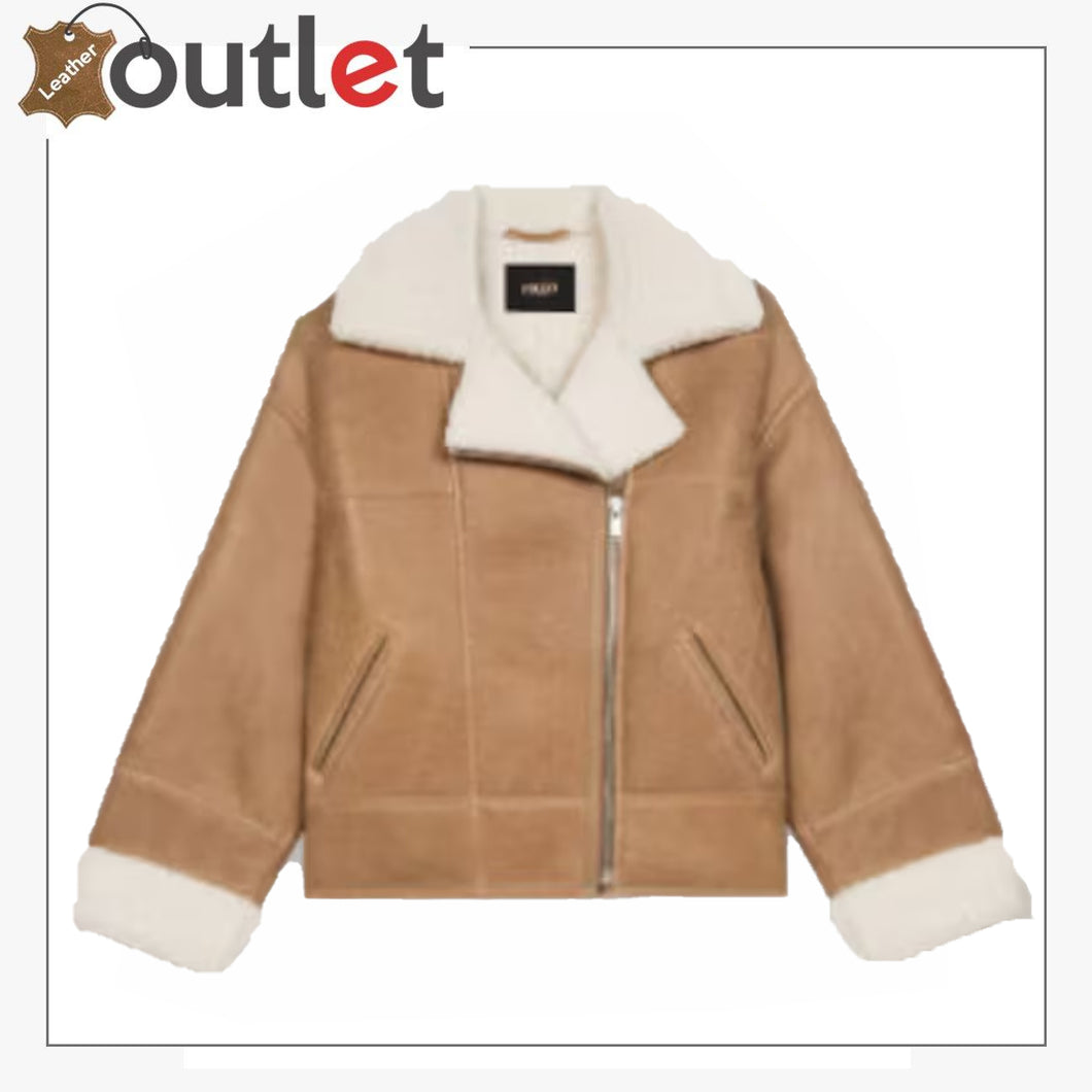 Leather Bomber Jacket B3