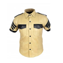 Load image into Gallery viewer, Men Unique Style Real Leather Shirt
